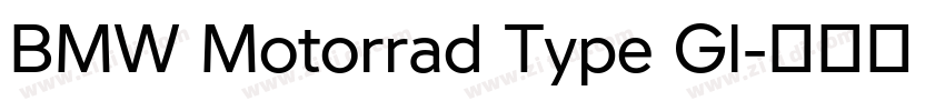 BMW Motorrad Type Gl字体转换 BMW Motorrad Type Gl字体转换